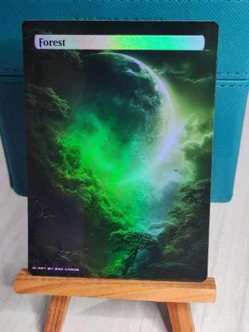 Foil Altered Forest (Moon Lands)
